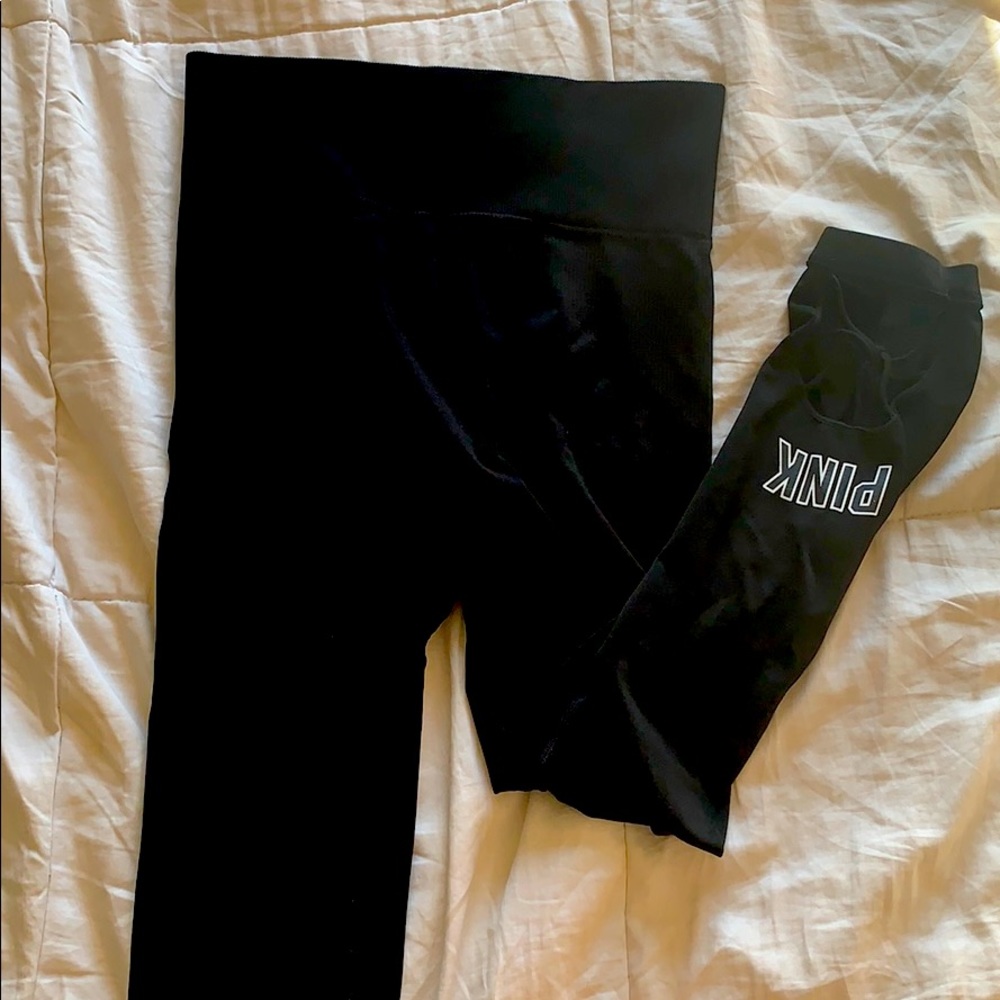 PINK high waisted leggings